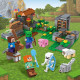Конструктор Minecraft SJ82004 Лісова схованка 233 деталей Майнкрафт MineWorld My World