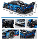 Конструктор на радіокеруванні Technic McLaren Senna GTR з моторами та підсвіткою 1404 деталей синій