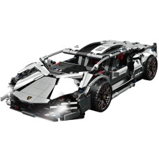 Конструктор спорткар Technic Lamborghini 1314 деталей сірий