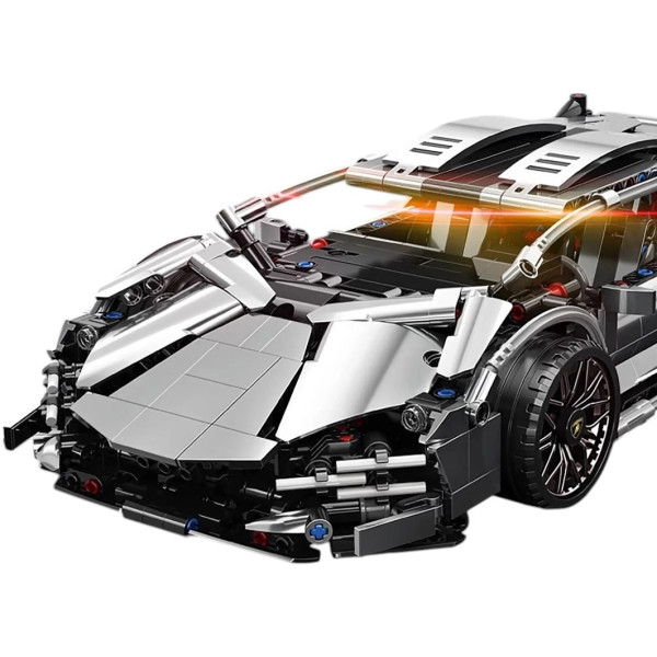 Конструктор спорткар Technic Lamborghini 1314 деталей сірий