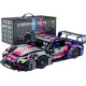 Конструктор спорткар Technic Porsche 911 кіберпанк 1:14 1116 деталей фіолетовий