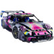 Конструктор спорткар Technic Porsche 911 кіберпанк 1:14 1116 деталей фіолетовий