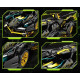 Конструктор на радіокеруванні Technic Racing V12 1:14 з моторами та підсвіткою 1200 деталей