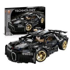 Конструктор суперкара Technic Bugatti 1:14 1154 деталей чорний