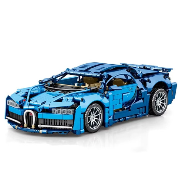 Конструктор суперкар на радіокеруванні Technic Bugatti Chiron 1:14 з підсвіткою 1037 деталей