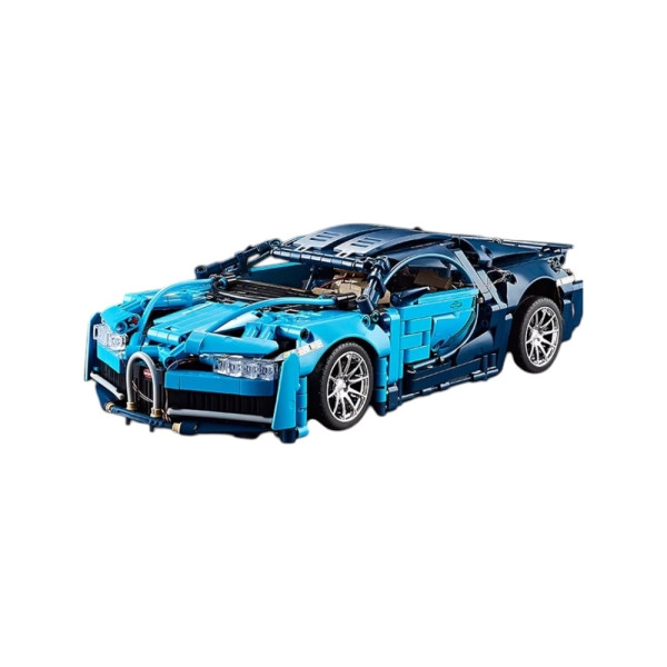 Конструктор суперкара Technic Bugatti Chiron 1:14 1037 деталей синій