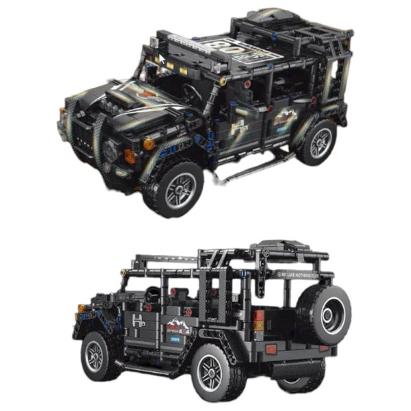 Конструктор позашляховика Technic Hummer 1:14 909 деталей чорний