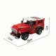 Конструктор позашляховика Technic Toyota Land Cruiser 40 offroad 1:14 910 деталей червоний