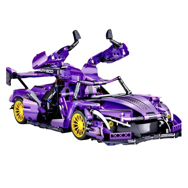 Конструктор спорткара Technic Lamborghini Cyber Punk 1:14 1280 деталей фіолетовий