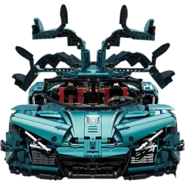 Конструктор суперкара GULY 10612 Apollo IE Technic 1:8 3468 деталей синій