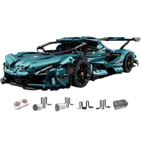 Конструктор суперкара GULY 10612 Apollo IE Technic 1:8 3468 деталей синій