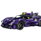 Конструктор спорткара на радіокеруванні GULY 10614 ABOL-EVO Technic 1:8 3909 деталей фіолетовий