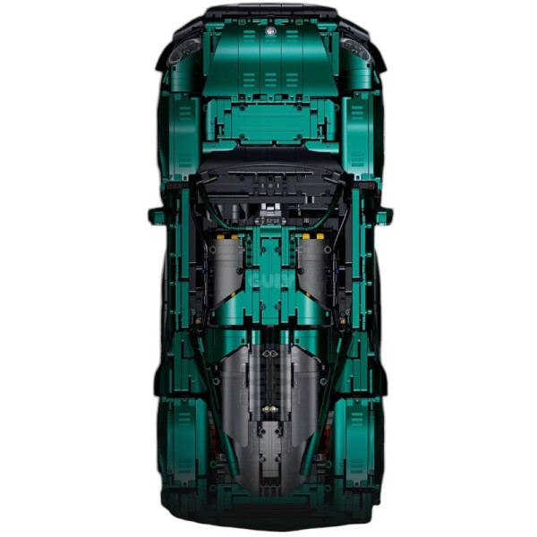 Конструктор спорткара на радіокеруванні GULY 10621 Alfa Romeo 33 Stradale Technic 1:8 4208 деталей зелений