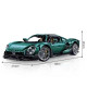 Конструктор спорткара на радіокеруванні GULY 10621 Alfa Romeo 33 Stradale Technic 1:8 4208 деталей зелений