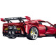 Конструктор спорткара на радіокеруванні Guly 10623 Ferrari SF90 Technic 1:8 3982 деталей червоний