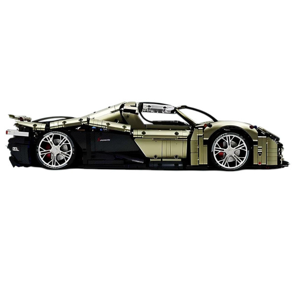 Конструктор спорткара на радіокеруванні GULY 10626 Porsche Mission X Technic 1:8 4056 деталей сірий