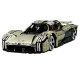 Конструктор спорткара на радіокеруванні GULY 10626 Porsche Mission X Technic 1:8 4056 деталей сірий