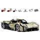 Конструктор спорткара на радіокеруванні GULY 10626 Porsche Mission X Technic 1:8 4056 деталей сірий