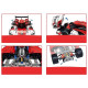 Конструктор спорткара на радіокеруванні GuLy 10615 Porsche 963 Technic 1:8 3460 деталей червоний