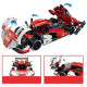 Конструктор спорткара на радіокеруванні GuLy 10615 Porsche 963 Technic 1:8 3460 деталей червоний
