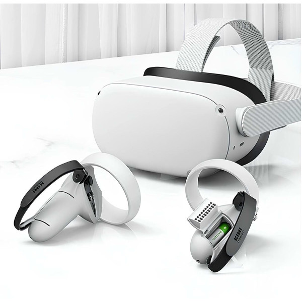 Kiwi Design Q1 Pro Захисні накладки чохли на контролери Meta Quest 2 VR білі