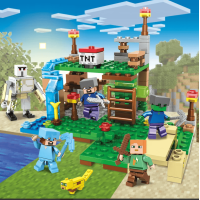 Конструктор Minecraft Водоспад Оцелот 231 деталей Майнкрафт MineWorld My World BM007