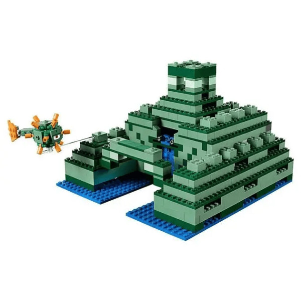 Конструктор Minecraft Підводна фортеця 1122 деталей Майнкрафт MineWorld My World 81081