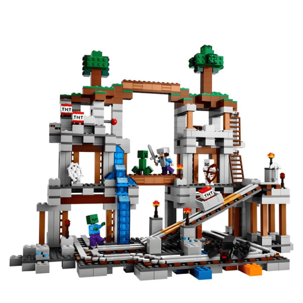Конструктор Minecraft Шахта 922 деталей Майнкрафт MineWorld My World 23019