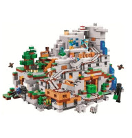 Конструктор 2688 деталей Minecraft Гірська печера Майнкрафт MineWorld My World 76010