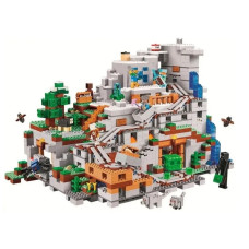 Конструктор 2688 деталей Minecraft Гірська печера Майнкрафт MineWorld My World 76010