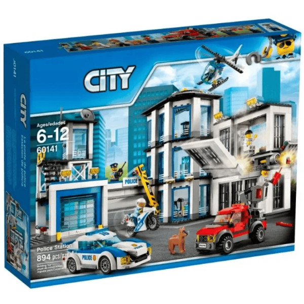 Конструктор City 10605 Поліцейський відділок 894 деталі