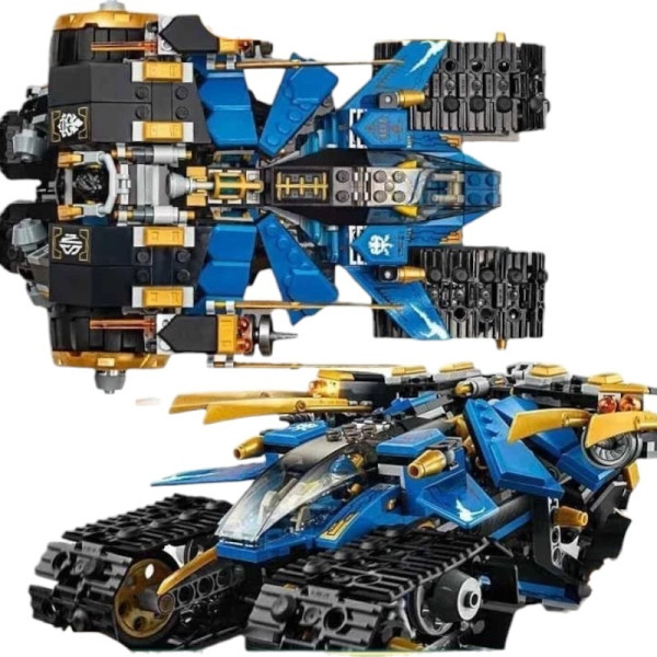 Конструктор NinjaSaga Танк «Громовий штурм» 606 деталей Нінзяго Ninjago LT01