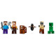Конструктор Minecraft Шахта Кріпера 852 деталей Майнкрафт MineWorld My World 11363