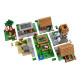 Конструктор 1600 деталей Minecraft Селище Майнкрафт My World 100010