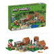 Конструктор 1600 деталей Minecraft Селище Майнкрафт My World 100010
