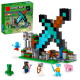 Конструктор Minecraft Форпост з мечем 427 деталей Майнкрафт My World 8005