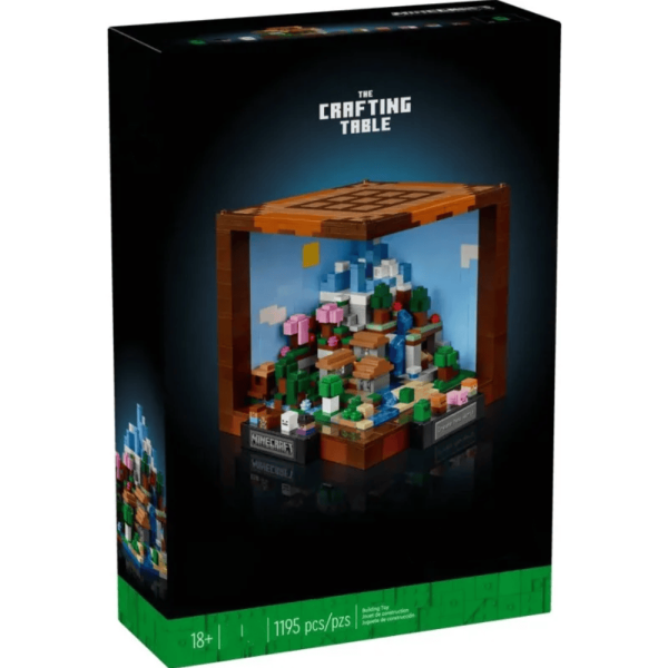Конструктор Minecraft Стіл для крафту 1195 деталей Майнкрафт MineWorld My World 65001