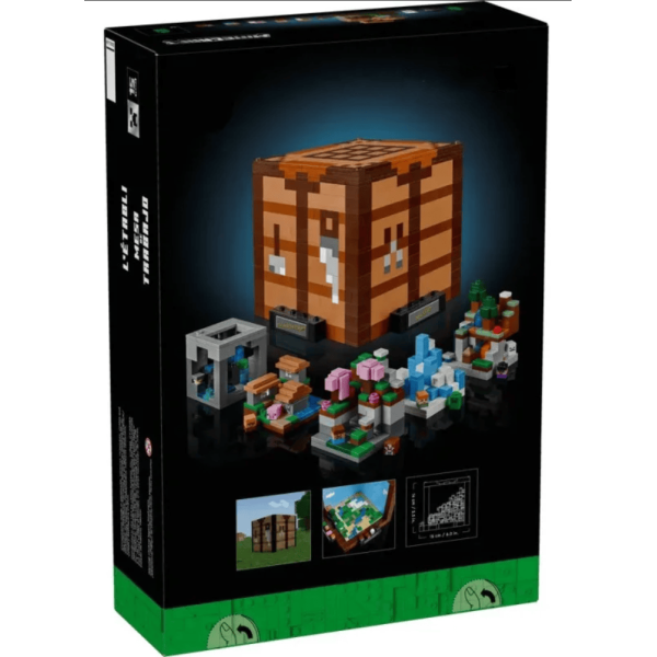 Конструктор Minecraft Стіл для крафту 1195 деталей Майнкрафт MineWorld My World 65001