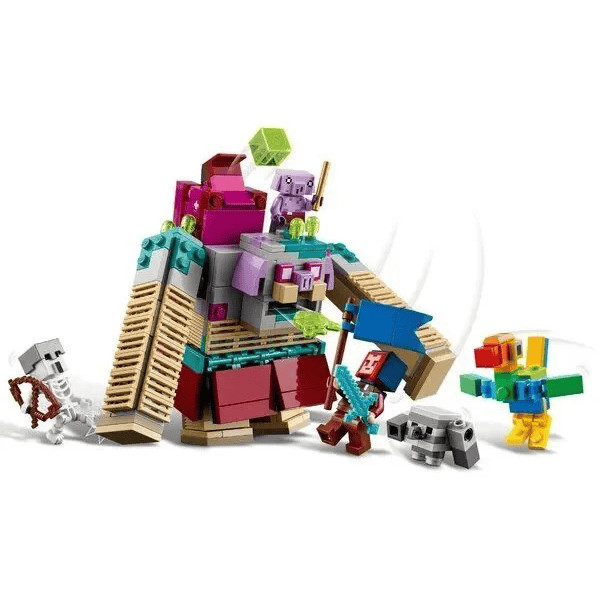 Конструктор Minecraft Legends Сутичка з пожирачем 466 деталей Майнкрафт MineWorld My World 88009
