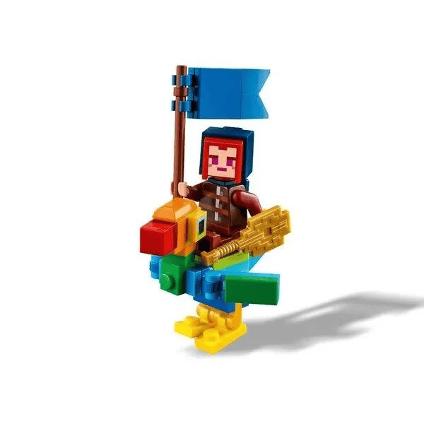 Конструктор Minecraft Legends Сутичка з пожирачем 466 деталей Майнкрафт MineWorld My World 88009