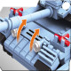 Конструктор Танк CHALLENGER II: Захист кордону 628 деталей сірий TWF892-D-4
