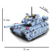 Конструктор Танк CHALLENGER II: Захист кордону 628 деталей сірий TWF892-D-4