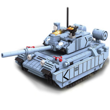 Конструктор Танк CHALLENGER II: Захист кордону 628 деталей сірий TWF892-D-4