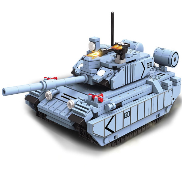 Конструктор Танк CHALLENGER II: Захист кордону 628 деталей сірий TWF892-D-4