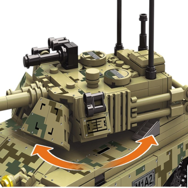Конструктор Танк M1A2: Операція «Щит свободи» 605 деталей камуфляж TWF892-D-3