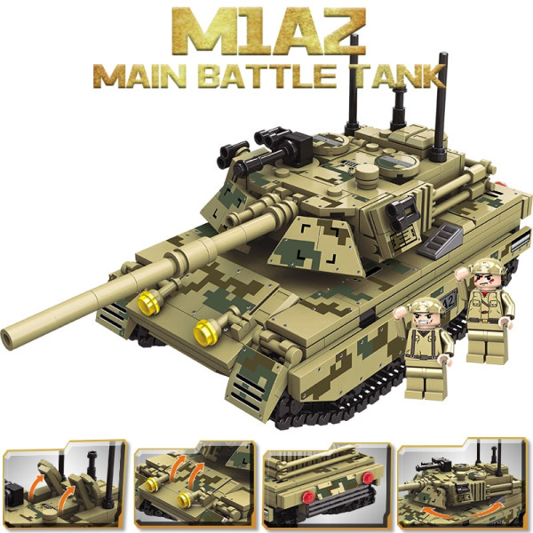 Конструктор Танк M1A2: Операція «Щит свободи» 605 деталей камуфляж TWF892-D-3