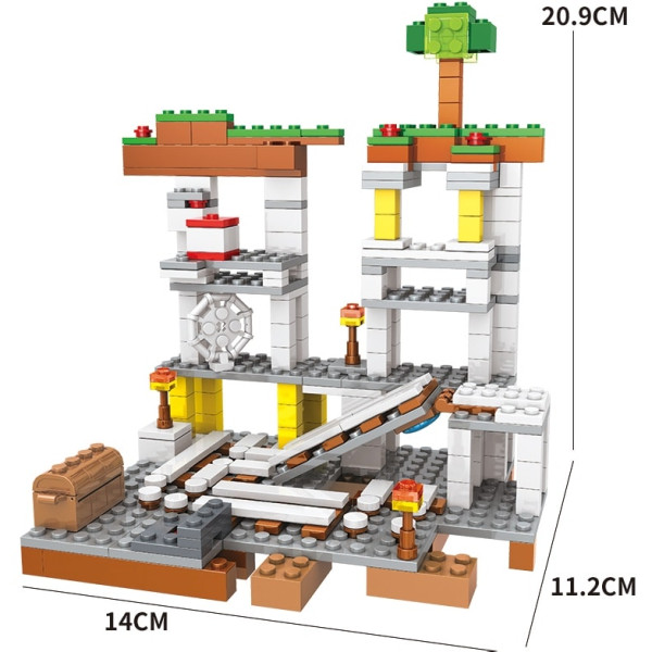 Конструктор Minecraft 9108 Будівництво шахти 474 деталей Майнкрафт MineWorld My World