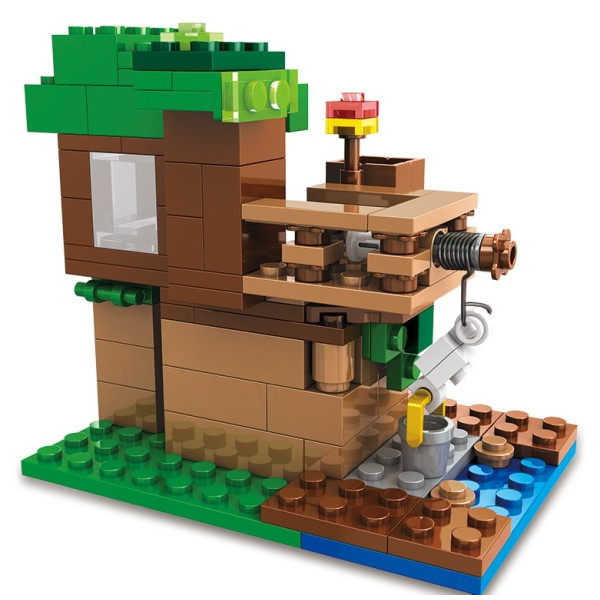 Конструктор Minecraft 13825 Будинок на дереві 178 деталей Майнкрафт MineWorld My World
