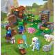 Конструктор Minecraft 13824 Битва на скелі 231 деталей Майнкрафт MineWorld My World