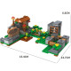 Конструктор Minecraft 13824 Битва на скелі 231 деталей Майнкрафт MineWorld My World